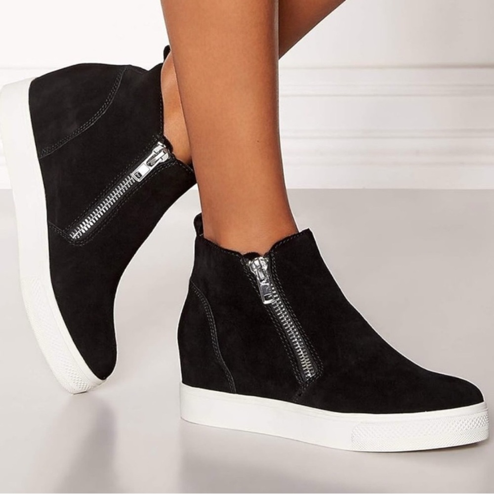 STEVE MADDEN WEDGE WEDGIE SNEAKERS, Wm’s, size 8.5 *Great Condition!